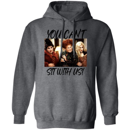 Unisex Halloween Witches Hoodie, You Cant Sit With Us Hoodie, Sanderson Sisters Hoodie,Halloween Vintage Hoodie, Hocus Pocus Sweater Hoodie