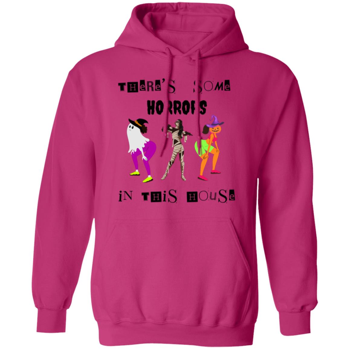 There's Some Horrors in This House Funny Halloween  Hoodie,Twerking Ghost, Twerking Pumpkin, Dancing Mummy, Hoodie