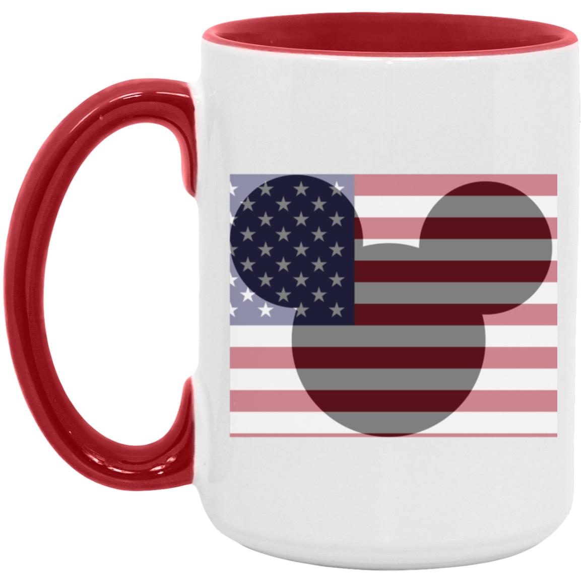 Mickey Mouse Flag 15oz. Accent Mug