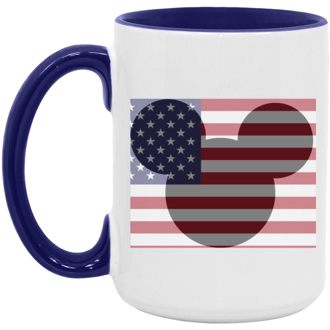 Mickey Mouse Flag 15oz. Accent Mug