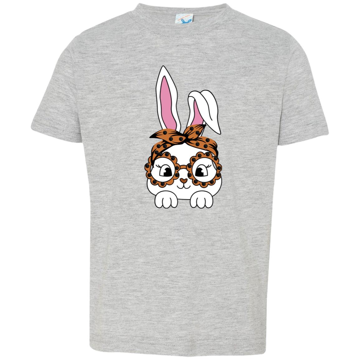 Bunny with Leopard Glasses T-shirt, Easter Hoodie, Easter bunny graphic tee, Easter shirts for infants / Toddlers, Unisex Easter Bunny tee, Easter Gift