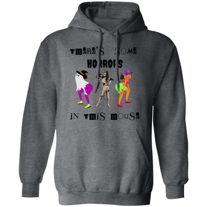 There's Some Horrors in This House Funny Halloween  Hoodie,Twerking Ghost, Twerking Pumpkin, Dancing Mummy, Hoodie