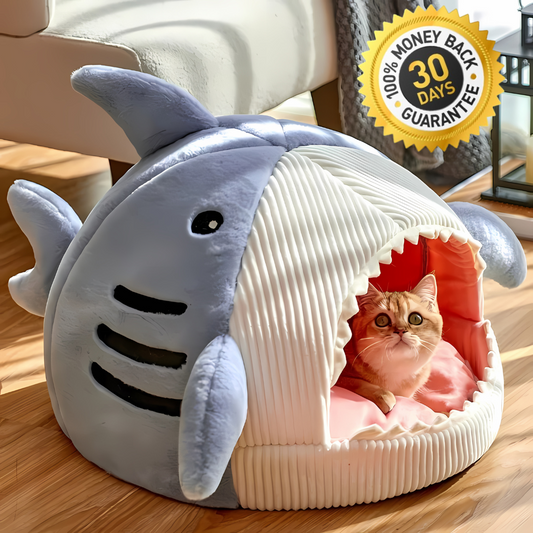 CueTa™Pet Shark Bed