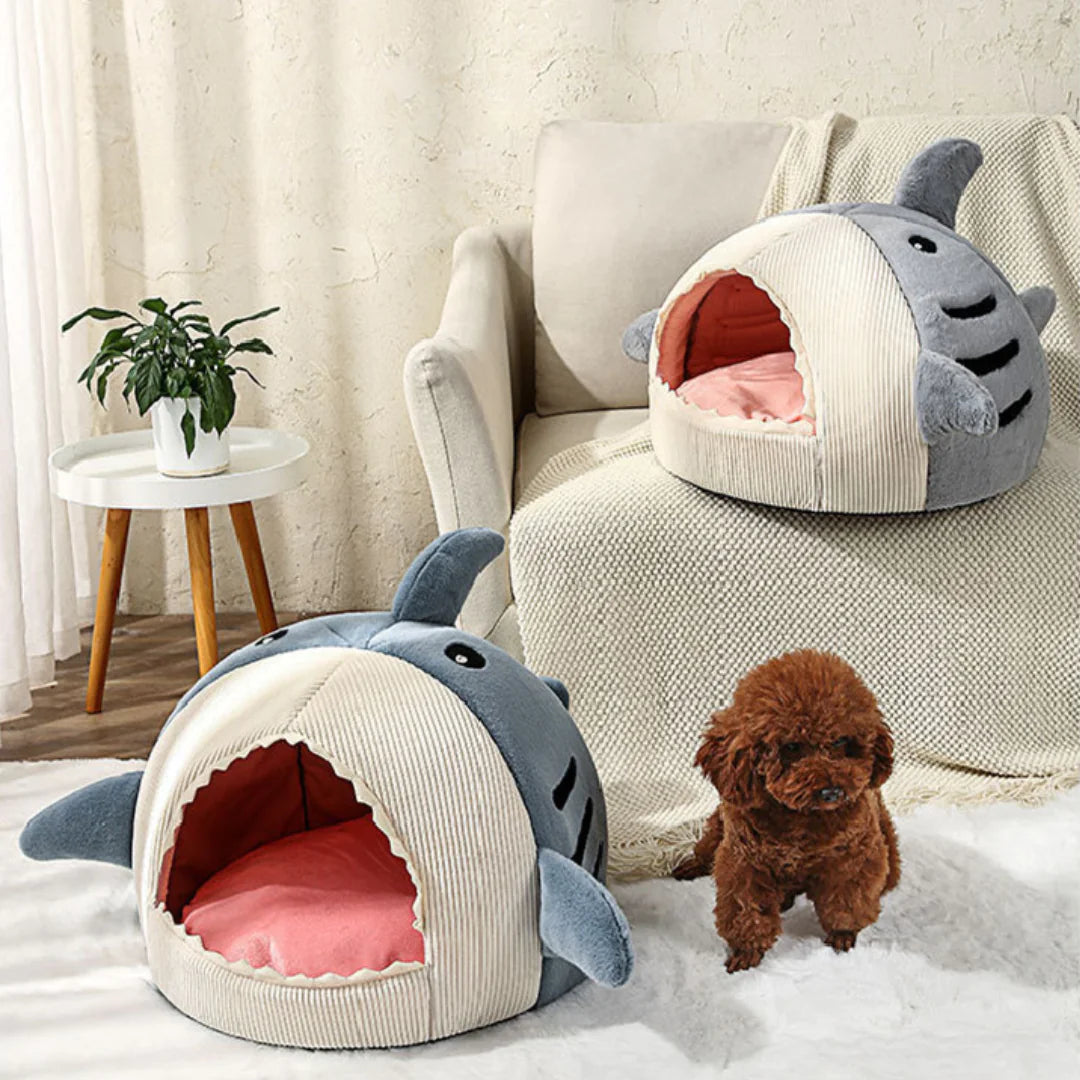 CueTa™Pet Shark Bed