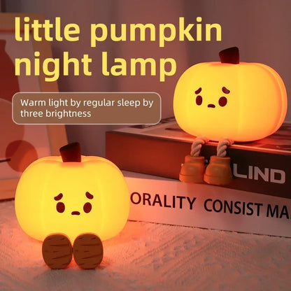 Ghost & Pumpkin Halloween Night Light